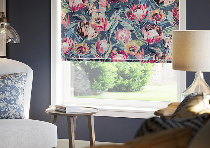 Ophelia, Midnight - Roman Blind - Image 5